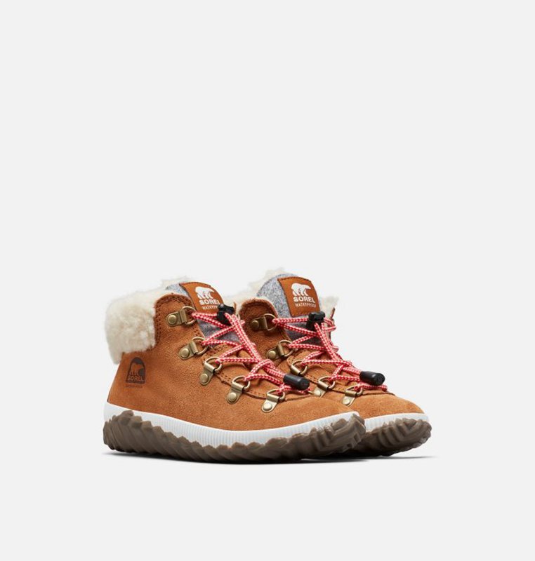 Sorel Youth Out N About™ Conquest - Kids Booties Brown - 037162XSK